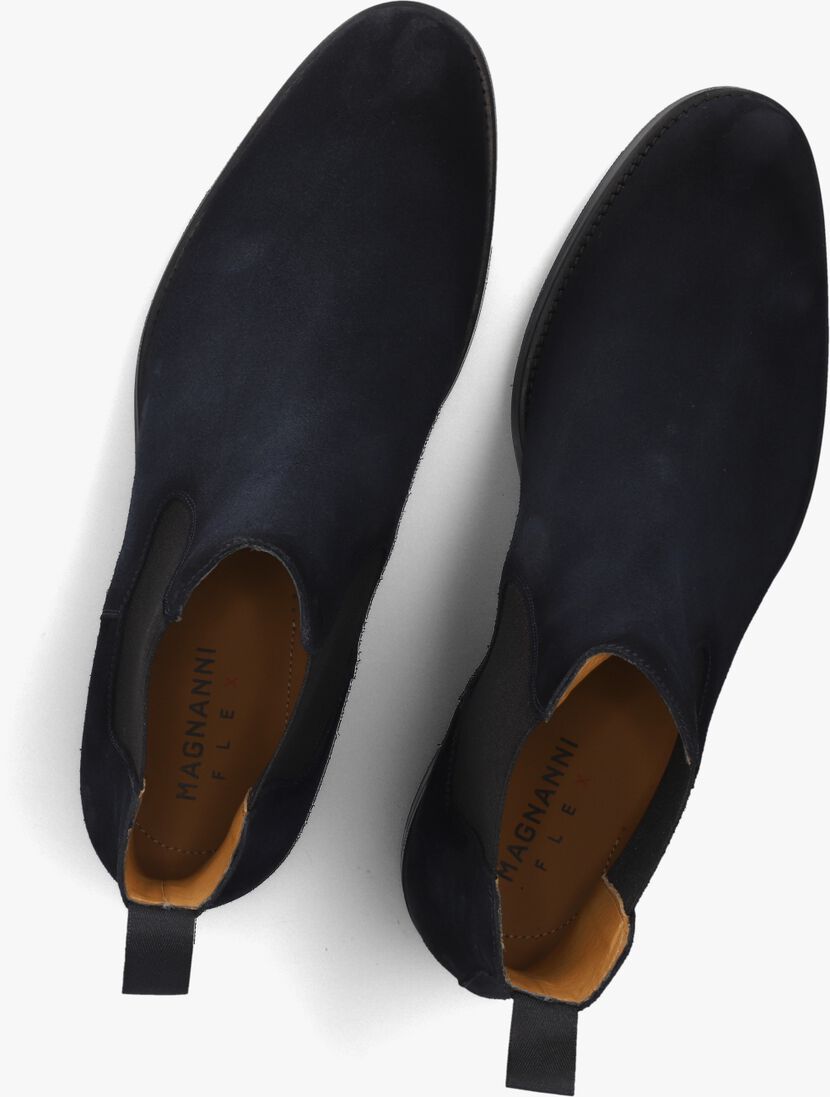 blauwe magnanni chelsea boots 25559
