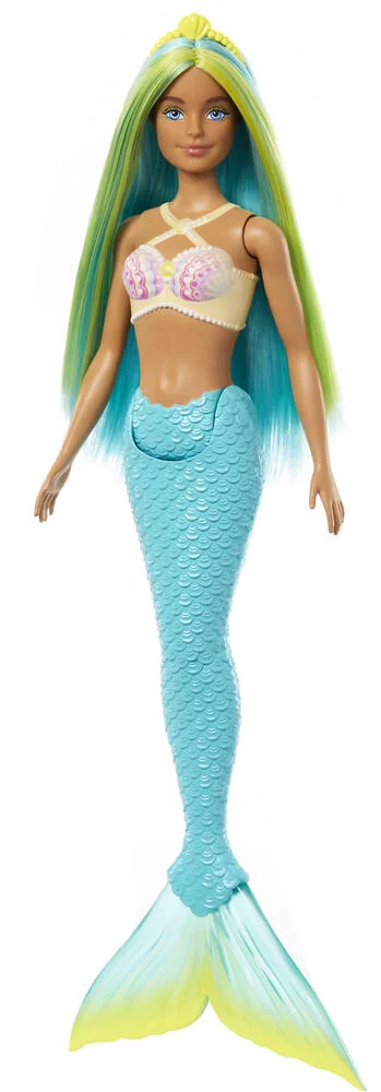 BARBIE - POUPEE SIRENE BLEU