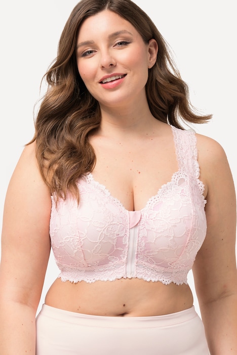 Bralette, Spitze, Reißverschluss, ohne Bügel