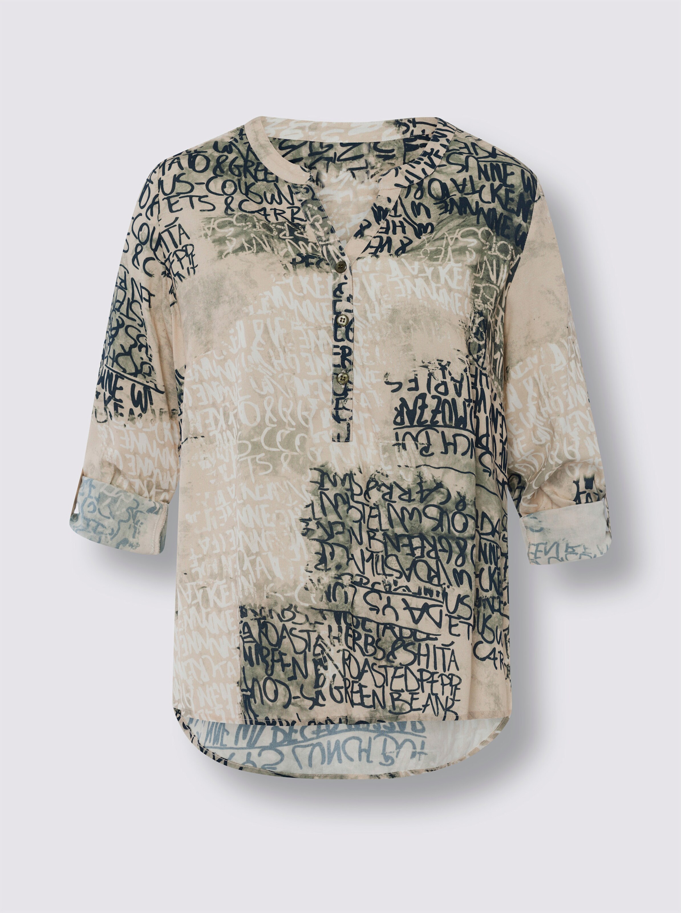Druckbluse