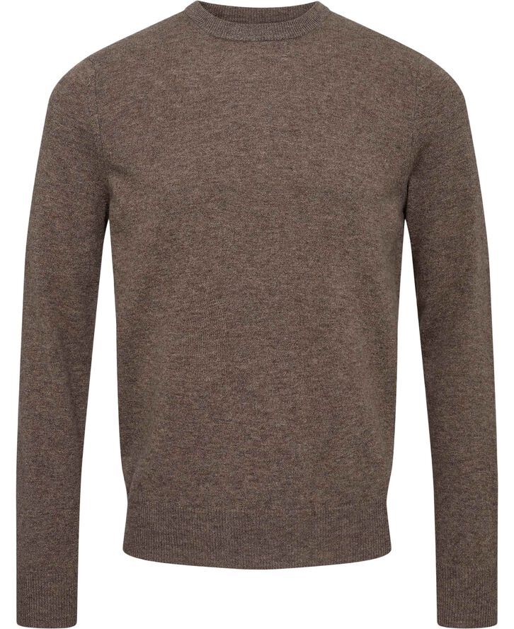 Magasin du Nord Collection Maryn 2 RWS Strik Lambswool Silver mink