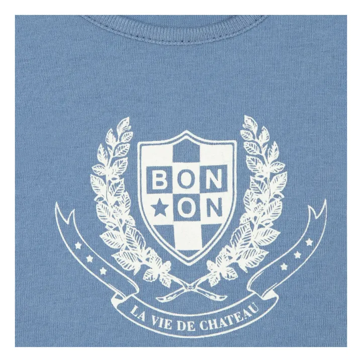 Bonton T-Shirt Tubog Coton Bio | Bleu