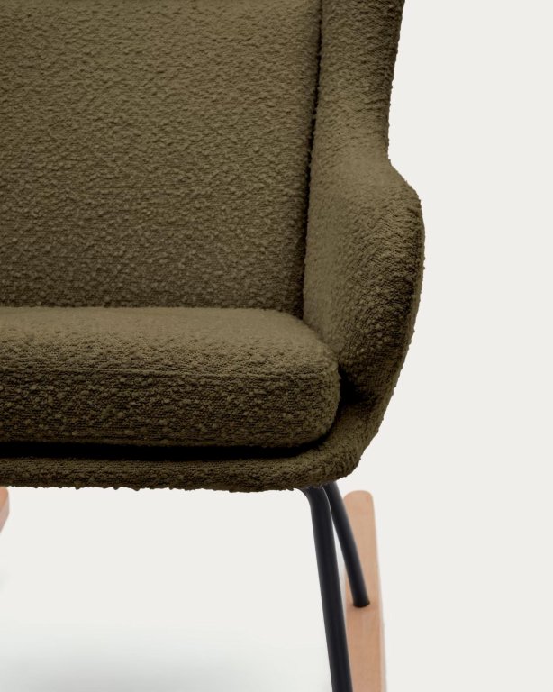Kave Home Maustin schommelstoel beige