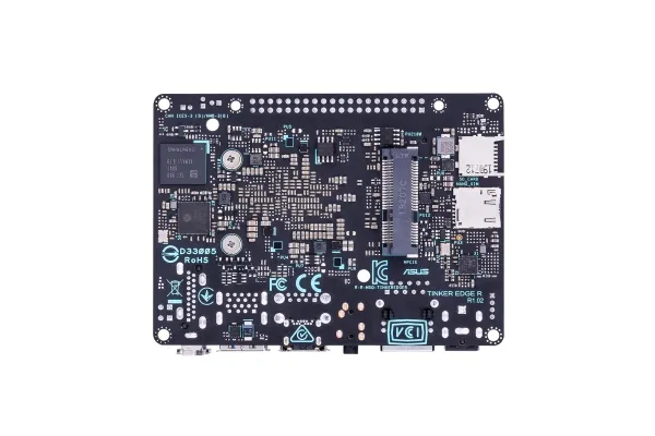 ASUS Tinker Board R - Enkelttavle-computer - Rockchip RK3399Pro / 1.8 GHz - RAM 4 GB - Blitz 16 GB - 802.11a/b/g/n/ac, Bluetooth 5.0