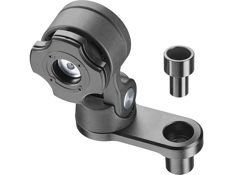 Barclamp QuikLox Motorrad Lenkerklemmen Smartphone Halterung (SMQUIKLOXBARCLAMP) - Schwarz