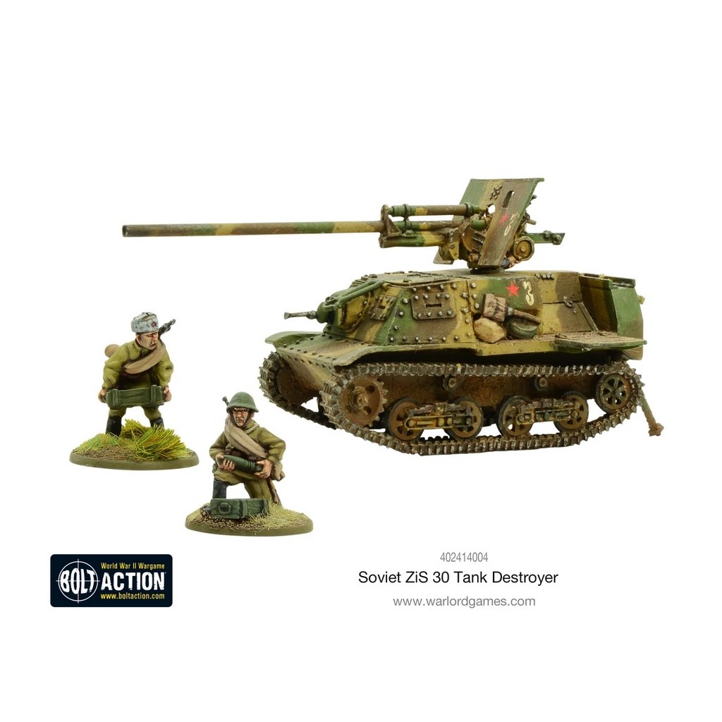 Bolt Action - Soviet - ZIS-30 Tank Destroyer