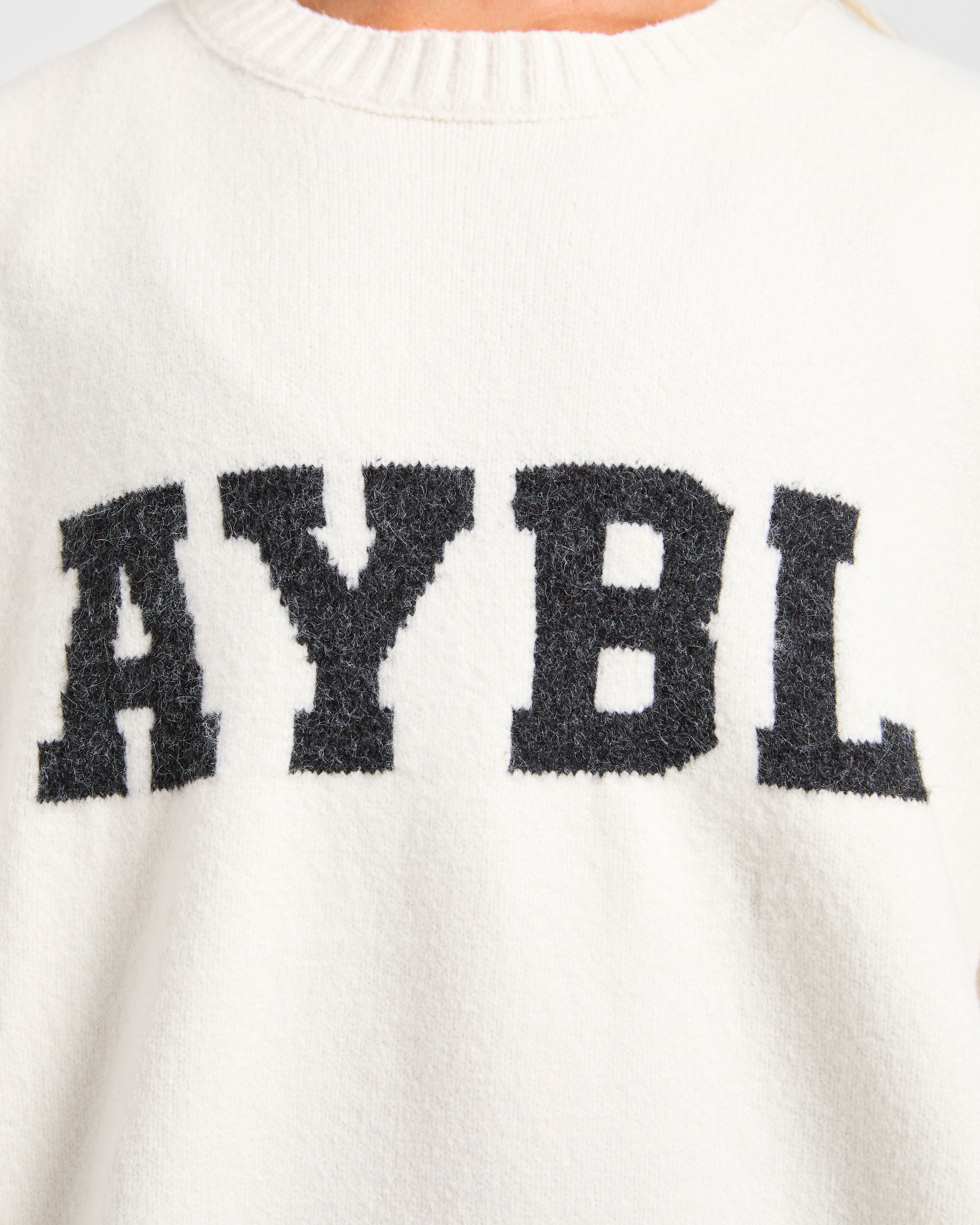 Varsity Oversized Knitted Sweater
