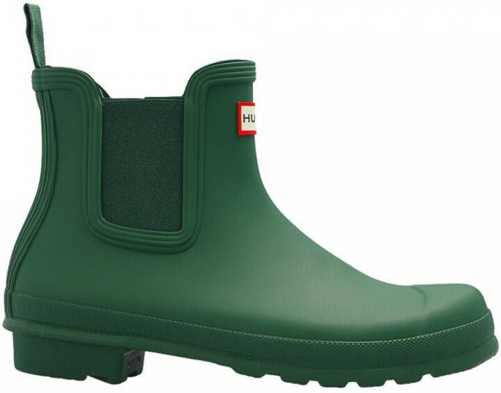 Hunter Boots Women's Original Chelsea Rubberlaarzen olijfgroen