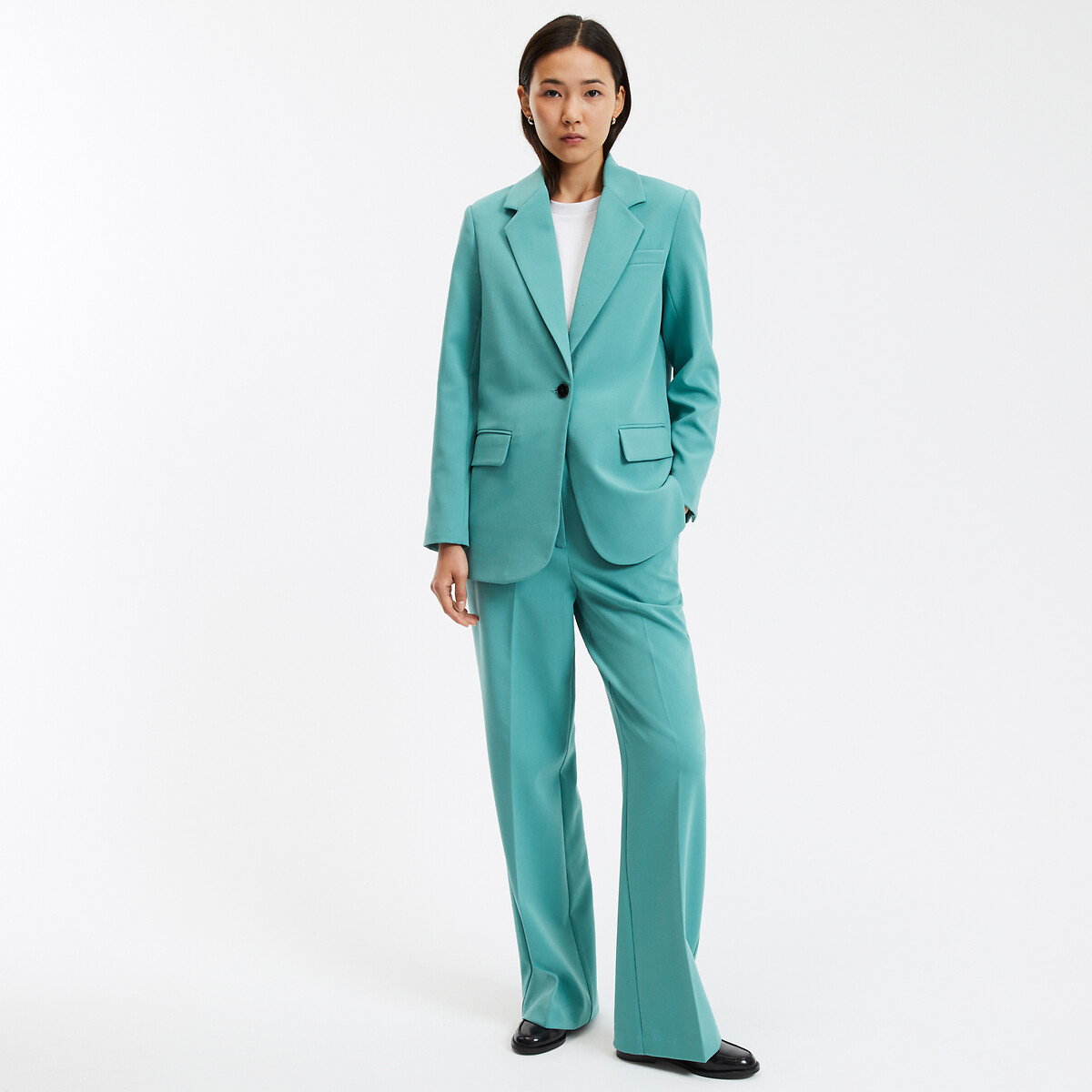 COLEÇÕES LA REDOUTE<br>Blazer de corte amplo