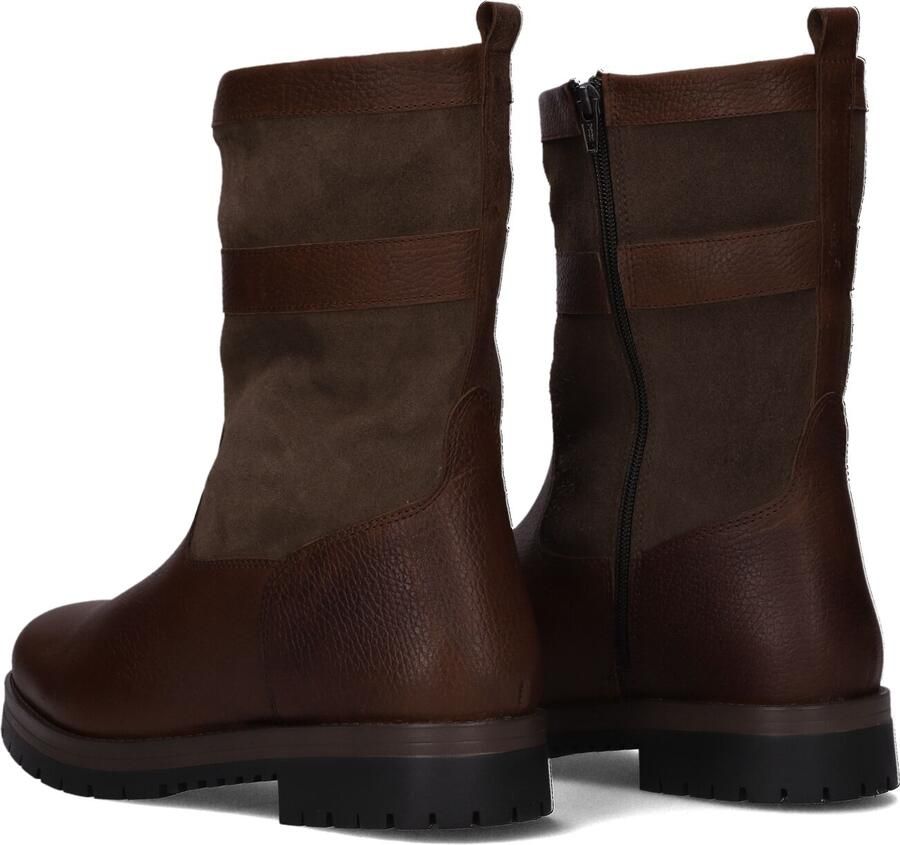 Mazzeltov Mario-32 Enkelboots Enkellaarsjes Heren Bruin