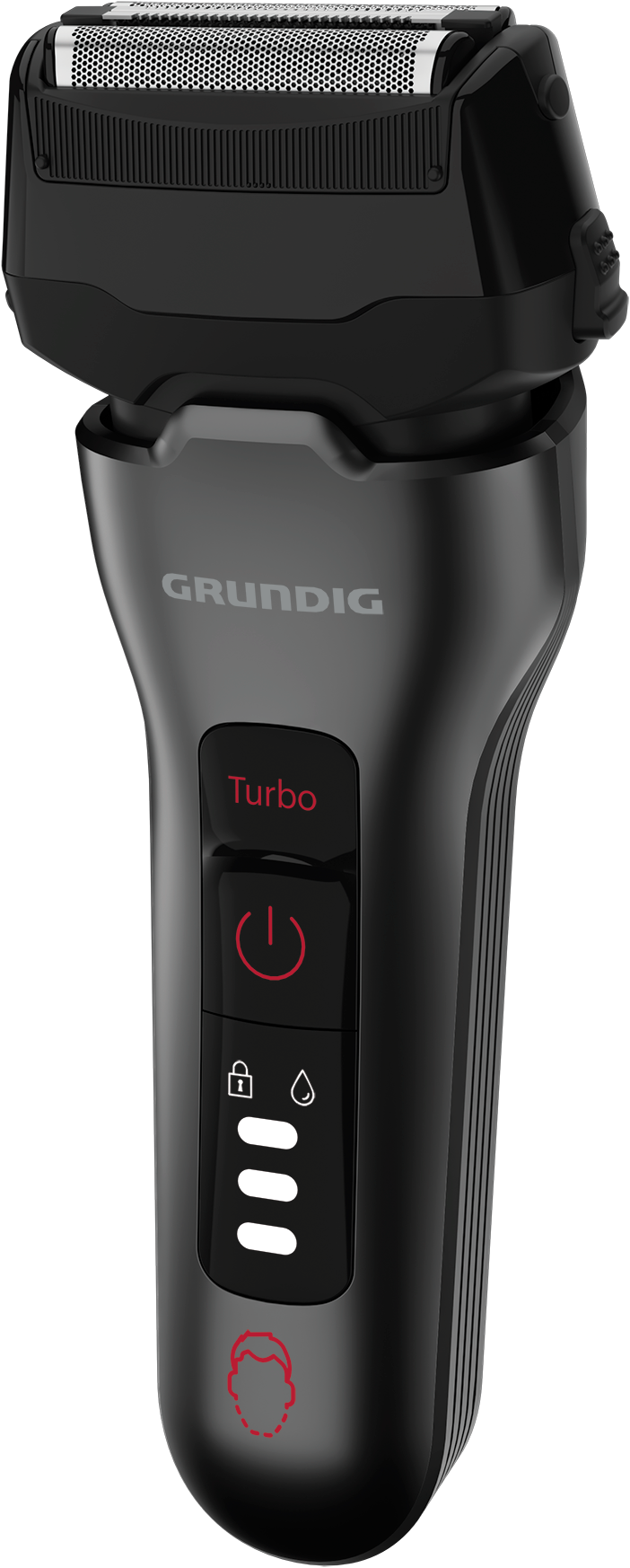 Grundig Elektrorasierer »Herrenrasierer MS 8330« 1 Stk. Aufsätze ausklappbarer Langhaarschneider BeardCare Sensor: Passt die Leistung des Motors automatisch an