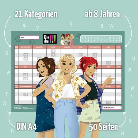 KOSMOS Die drei !!! Stadt Land Girlpower