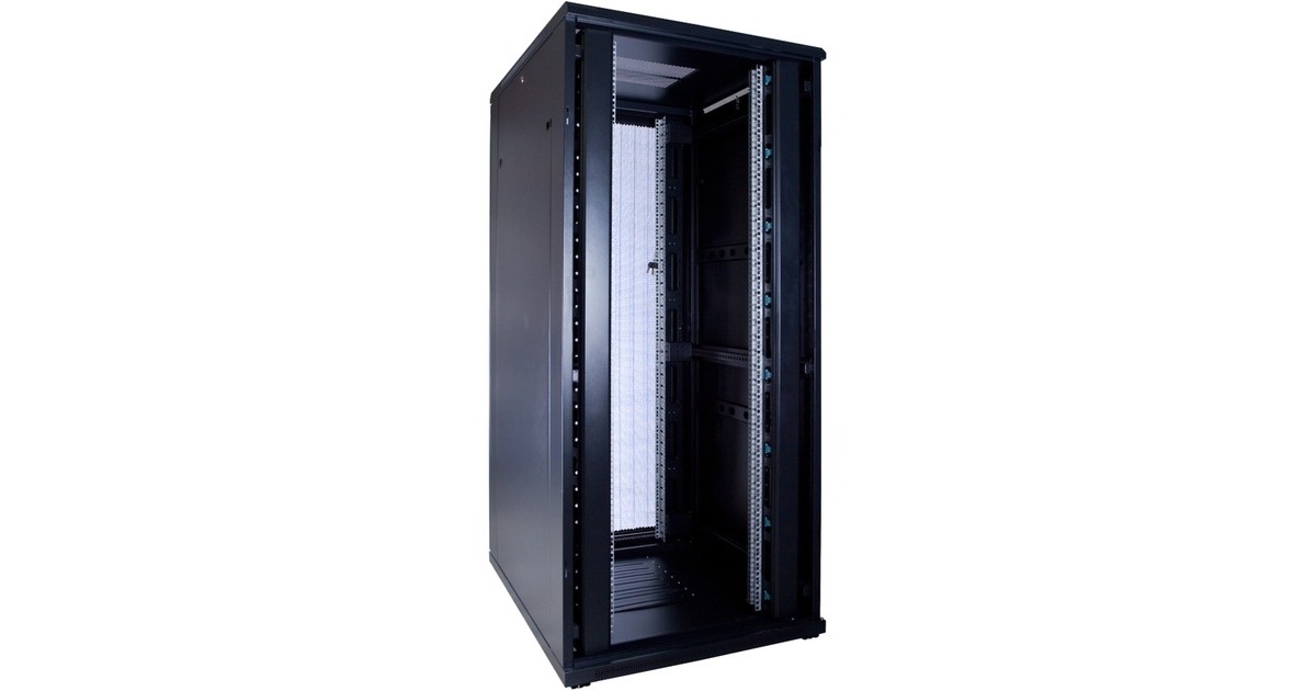 DSI37U serverkast met geperforeerde deur - DS8037PP server rack  (Zwart, 800 x 1000 x 1800mm)