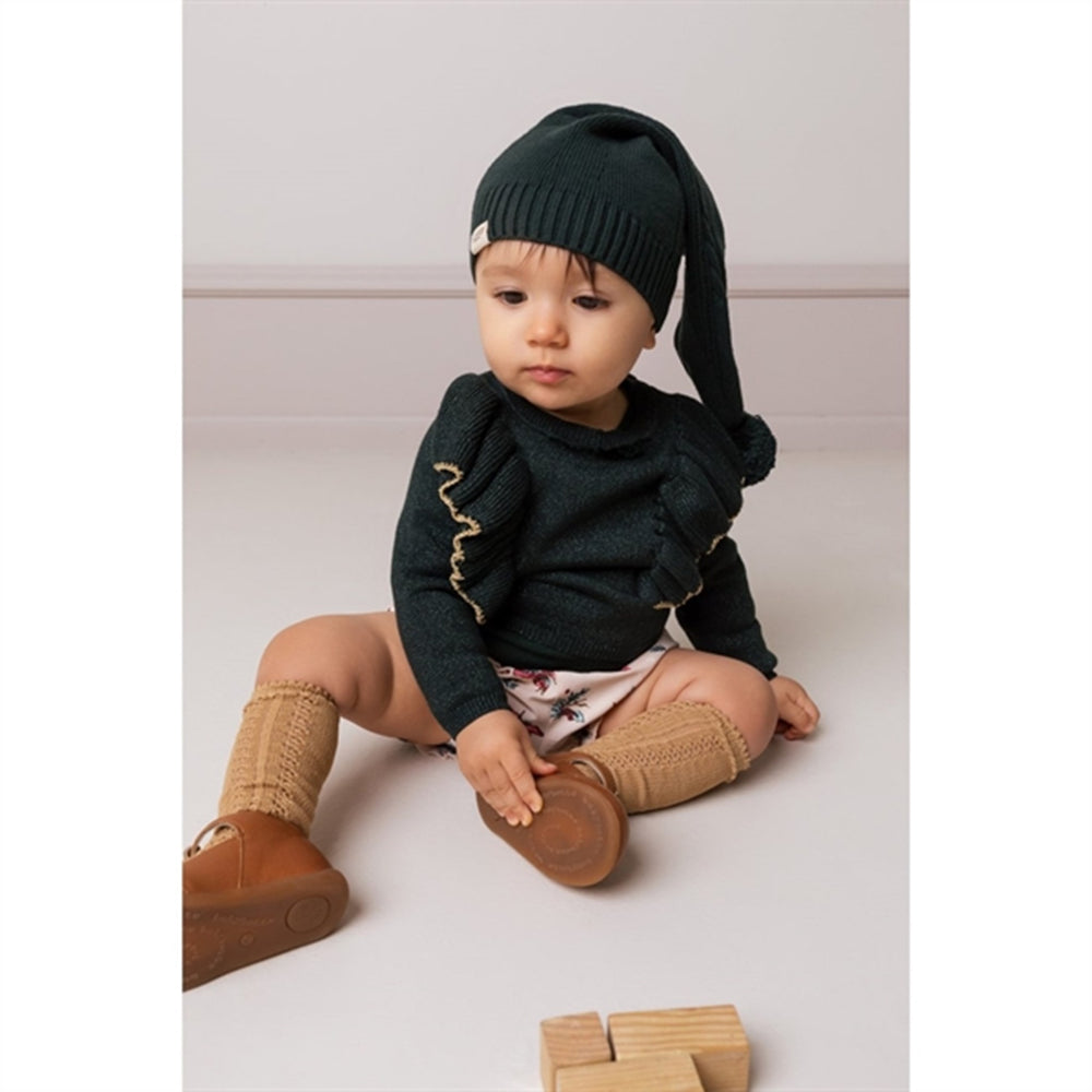Dark Leaf Glitter Taya Strik - MarMar → Luksusbaby.dk