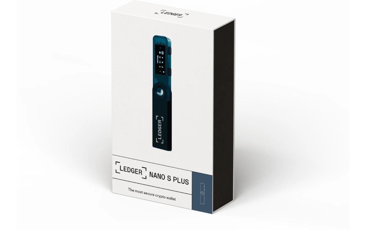 Nano S Plus Sapphire BlueCrypto-Hardware-Wallet zum Kaufen, Verwalten und Vermehren digitaler Vermögenswerte