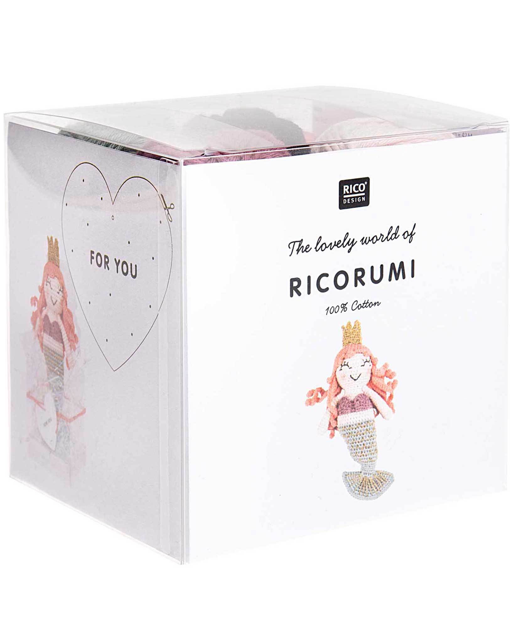 Häkelset RICORUMI - MEERJUNGFRAU