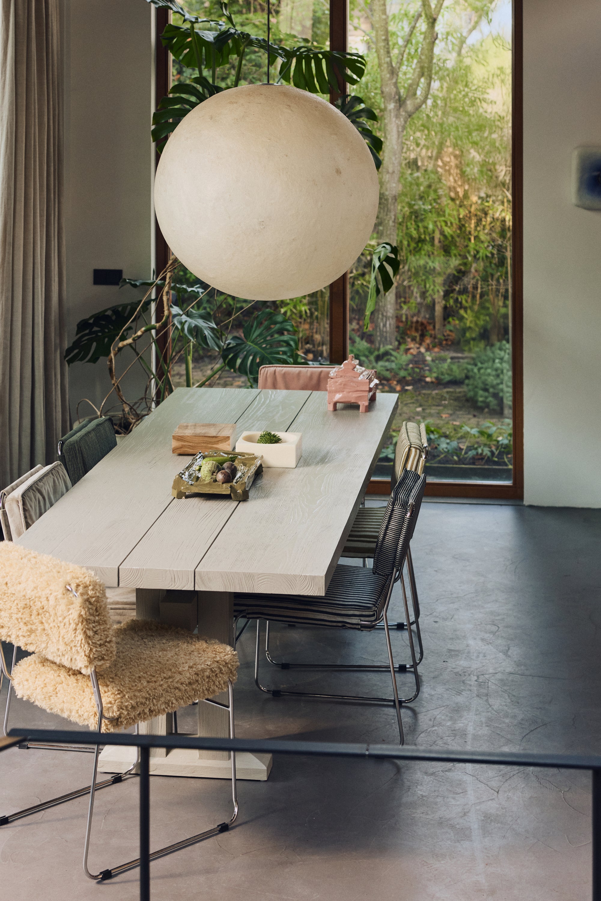 HKliving Pop Cube Schaal Large - Cream