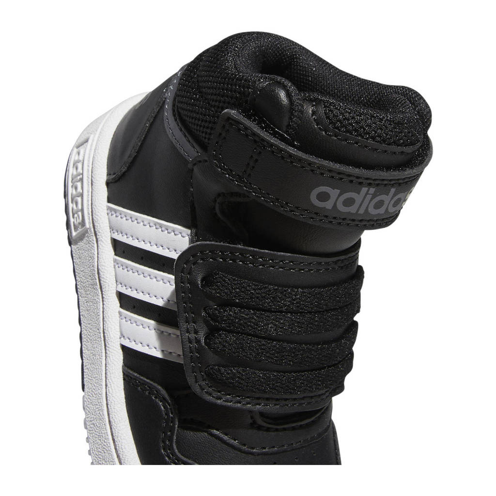 adidas Hoops Mid 3.0 sneakers zwart/wit/grijs