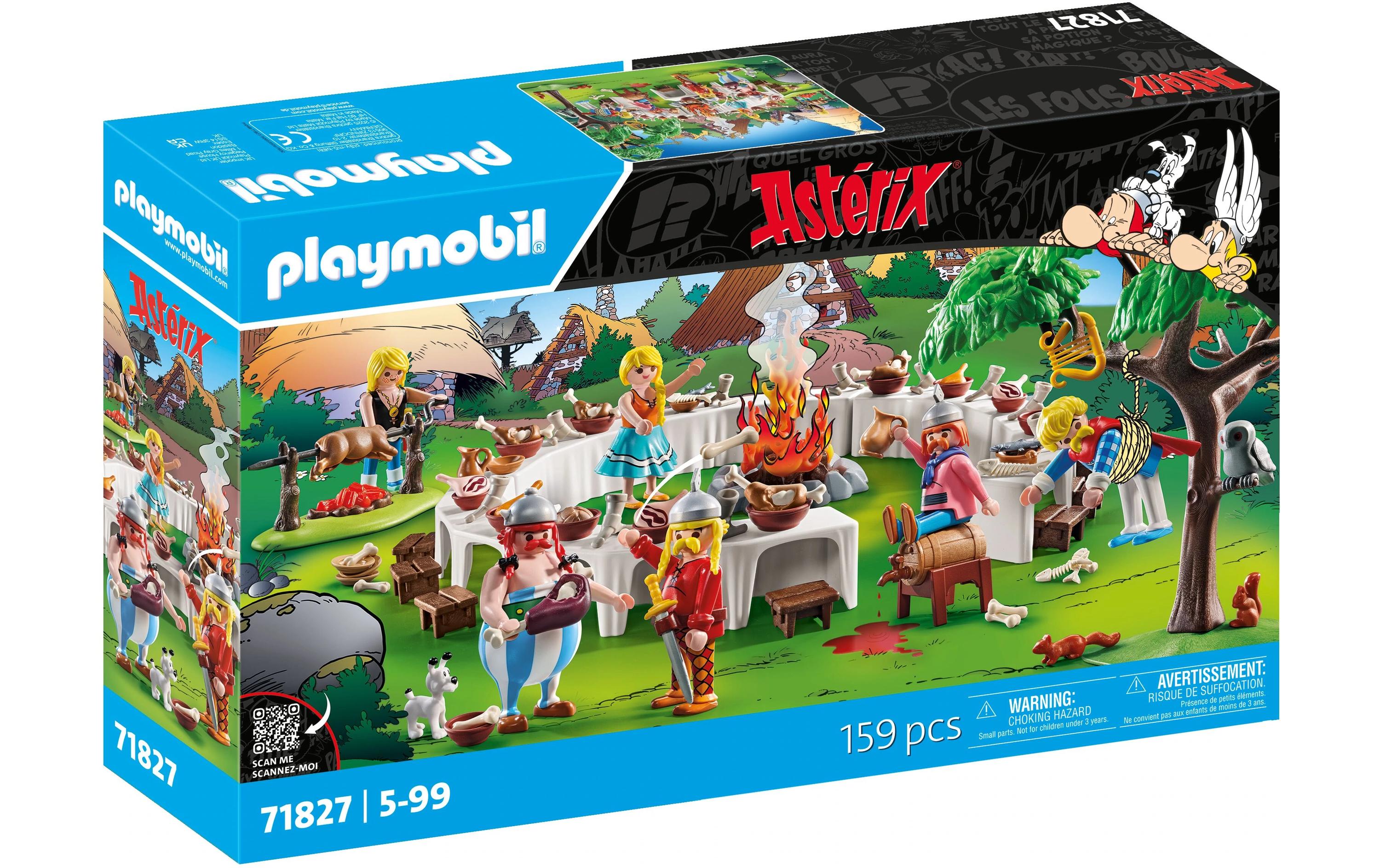 Asterix Das Dorfbankett 71827Detailreiche Spielset aus der Asterix-Welt