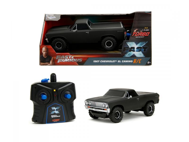 Jada Toys Chevrolet El Camino Fast & Furious RTR, 1:24 Ferngesteuertes Auto aus Fast & Furious