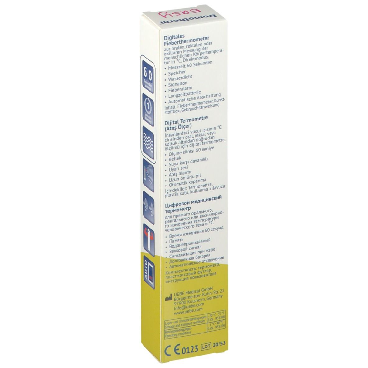 Domotherm® Easy digitales Fieberthermometer