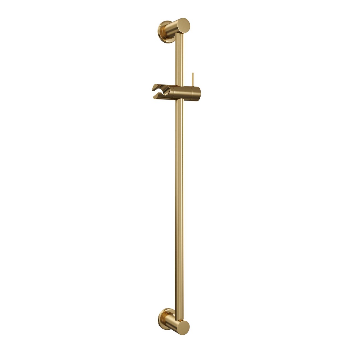 Brauer Gold Edition thermostatische doucheset met glijstang en staafhanddouche geborsteld messing PVD
