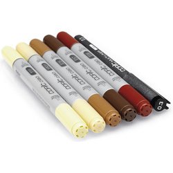 Marqueur ciao, kit de 5+1 'Hair Tones 1'