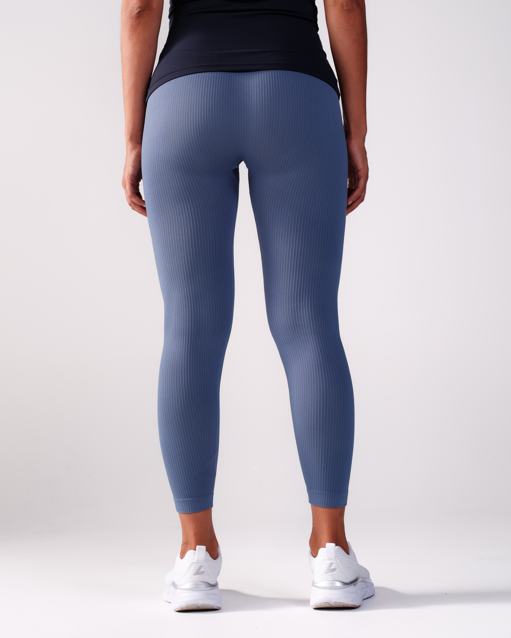 LEVITY Rib Tights Blue