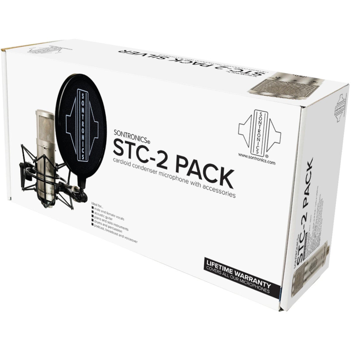 Sontronics STC-2 Pack Silver grootmembraan condensatormicrofoon