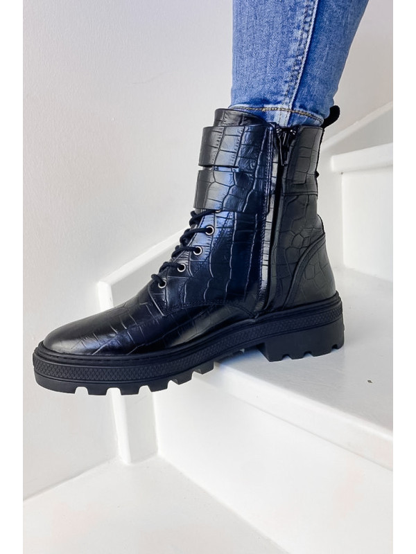 CULT 03 CROCO BLACK/CROCO - Palladium