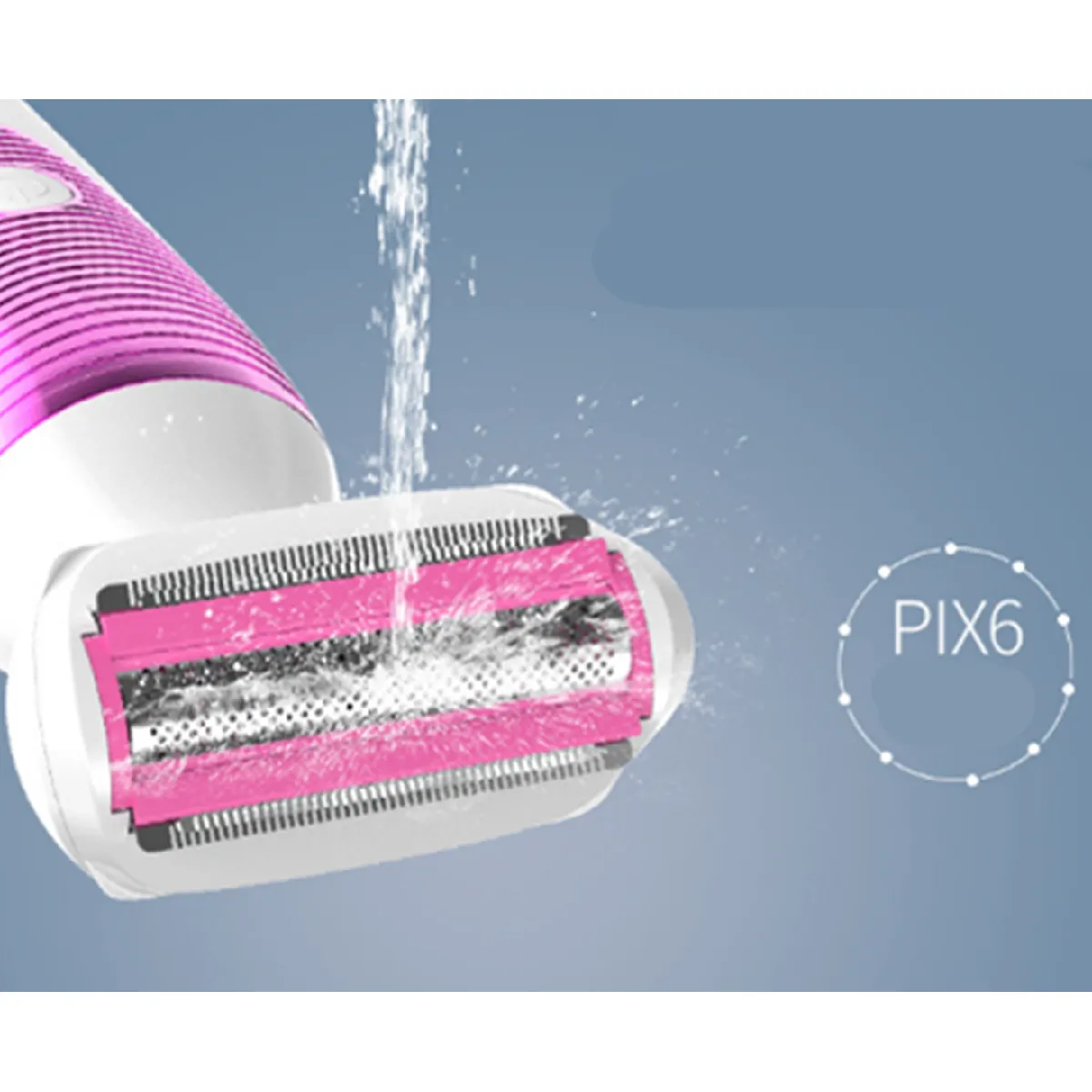 Épilateur électrique de type R-1 multifonctionnel 5 in-1 Instrument de lavage et de rasage entier avec brosse à laver