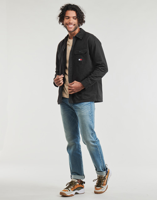 Tommy Jeans - TJM ESSENTIAL SOLIDOVERSHIRT - Noir