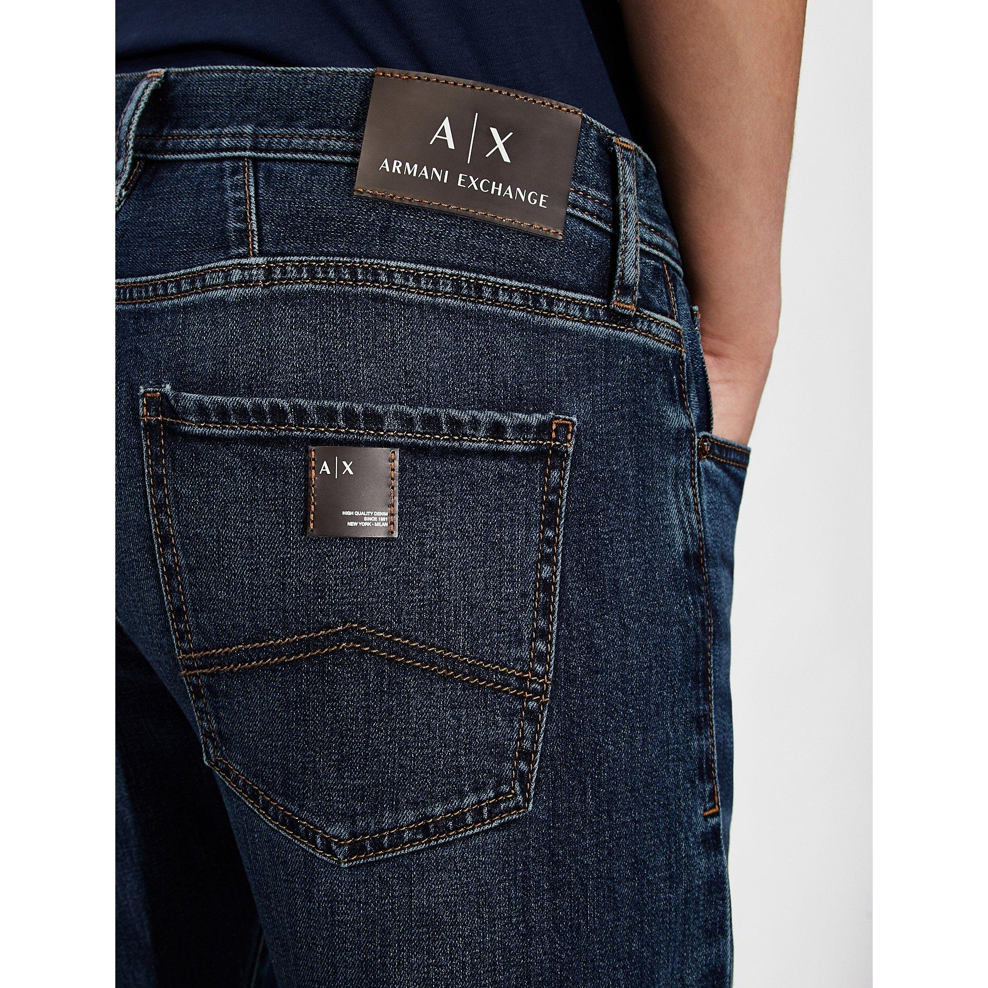 Armani Exchange AX J16 strtleg jean Sn99