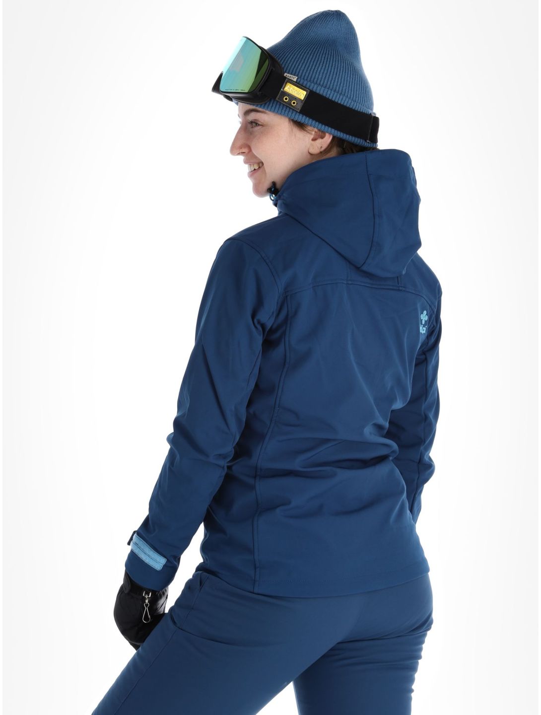 Ravia-w softshell ski-jas dames  grote maten
