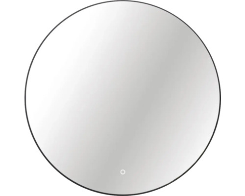 Cordia ROUND LINE BACKLIGHT verlichte spiegel Ø 80 cm zwart IP 44
