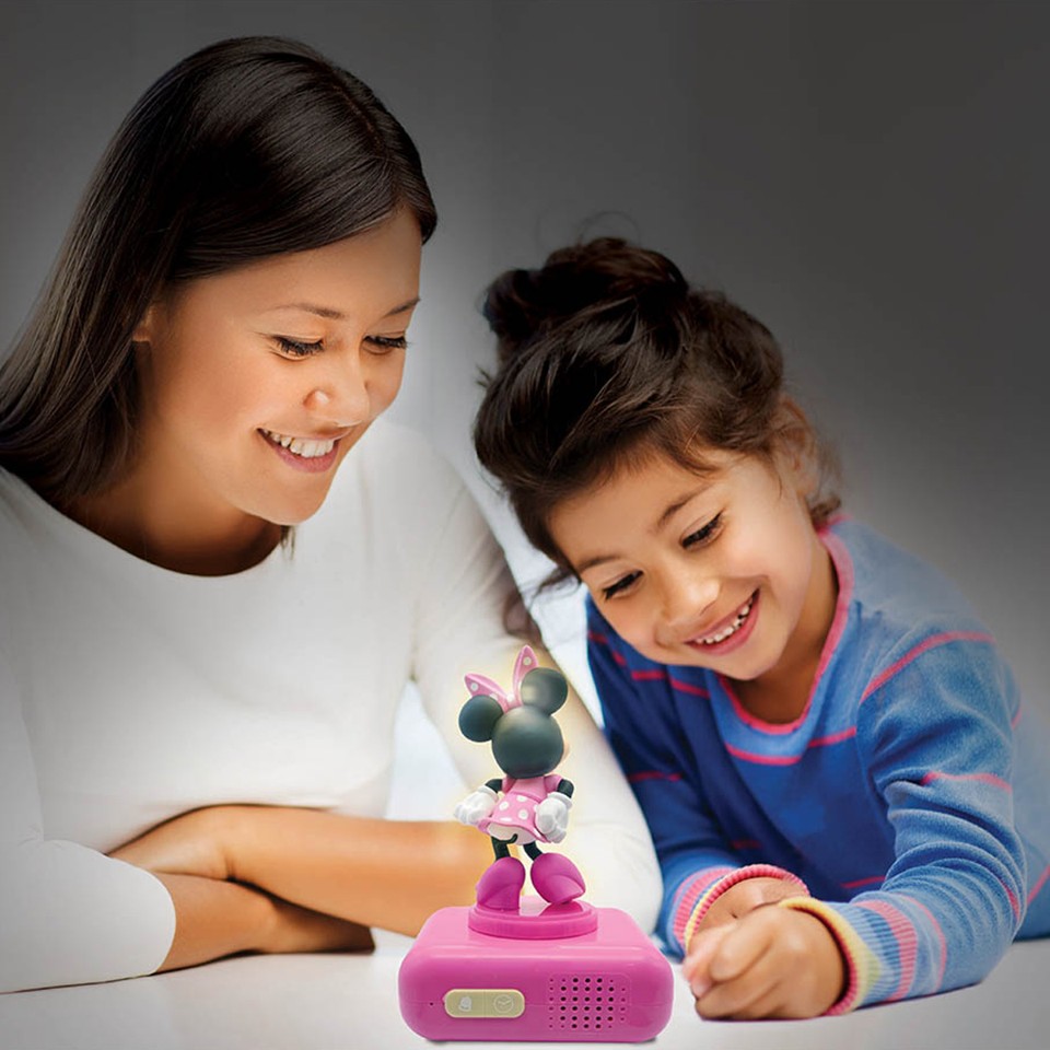 Lexibook - Minnie 3D Digitalt vækkeur & natlys