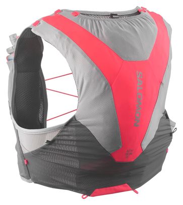 Veste d'hydratation Salomon ADV Skin 5 Gris/Rouge Unisexe