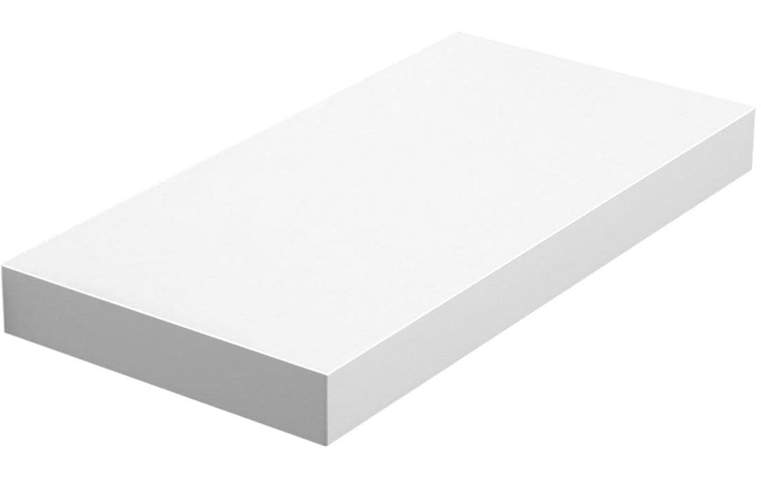 Wandregal 40 x 3.8 cm, WeissVielseitige Wandablage