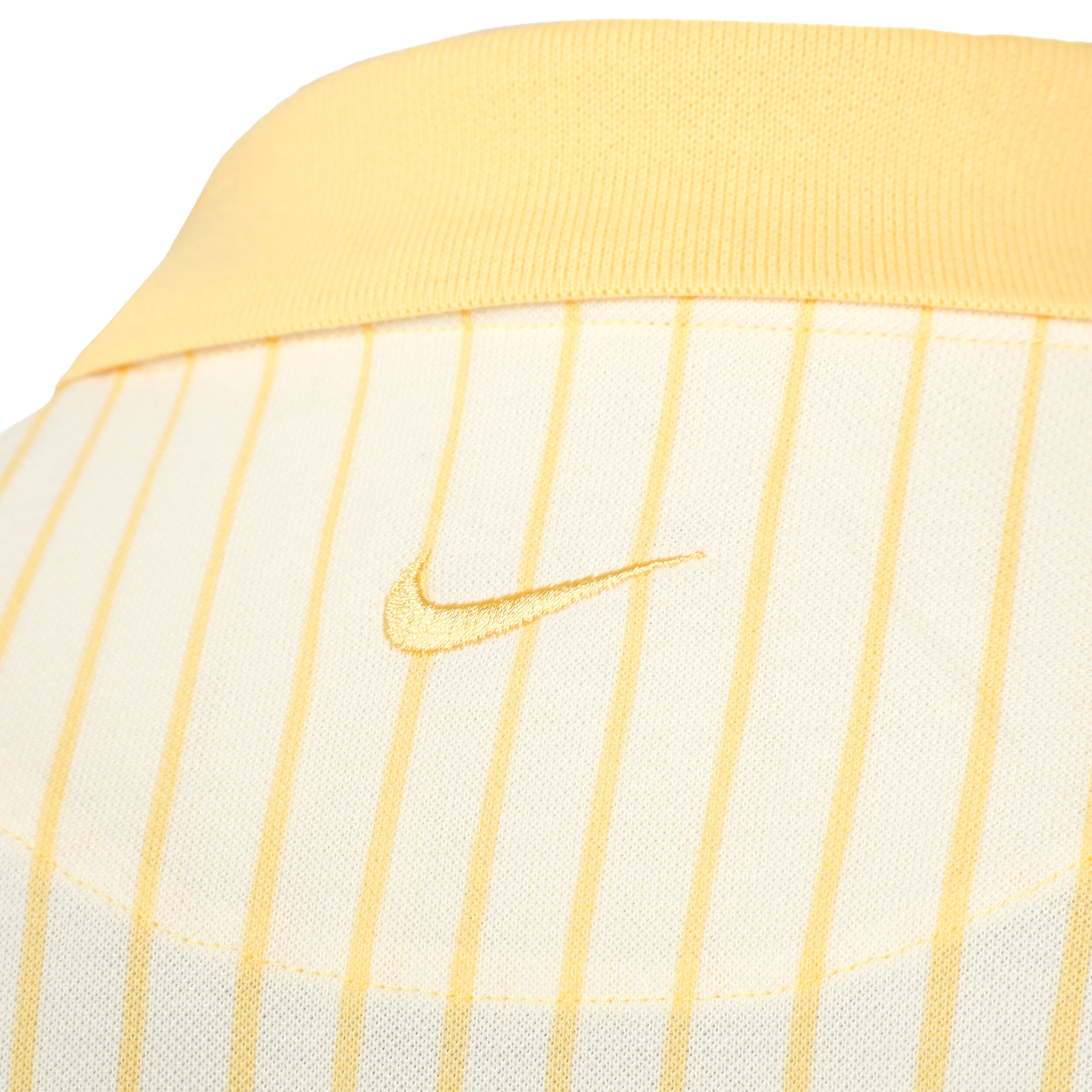 Nike Dri-Fit Heritage Polo Hommes - Jaune Doré, Crème