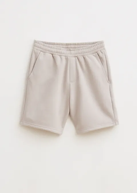 Korte joggingbroek grijs (GRS)