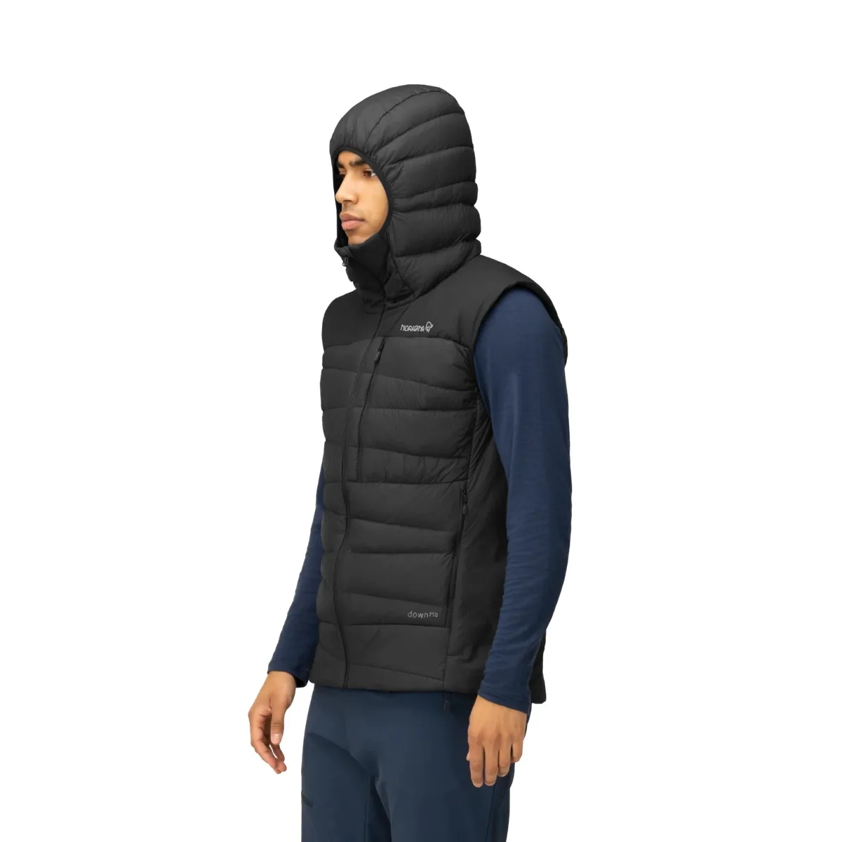 Norrøna Men's Falketind Down750 Vest Caviar
