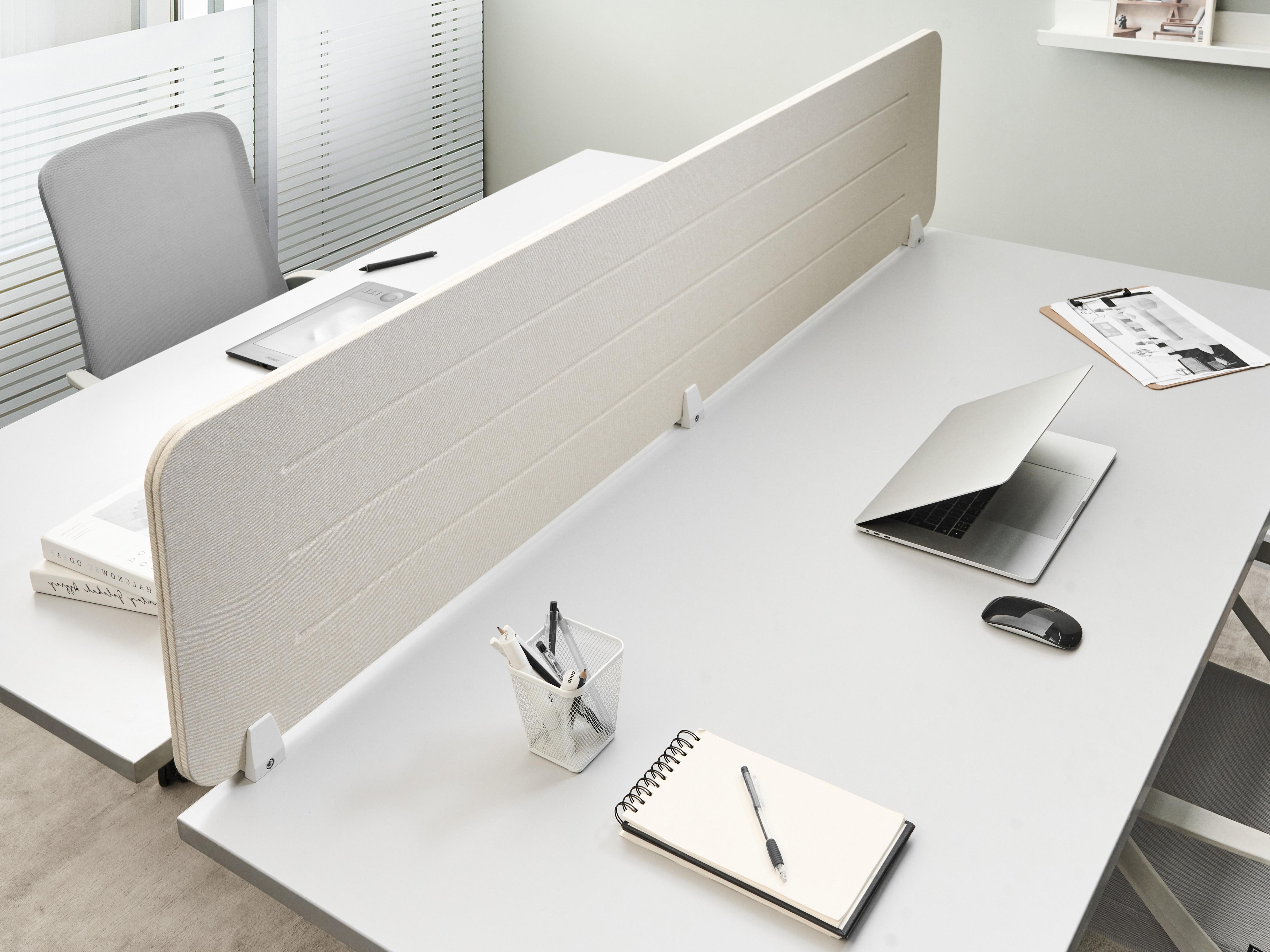Bureauscheidingswand ZIGGY Lichtbeige