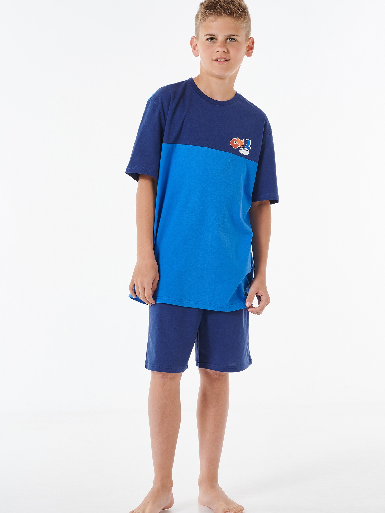 Schiesser Jungen Pyjama Organic Cotton 1er-Pack
