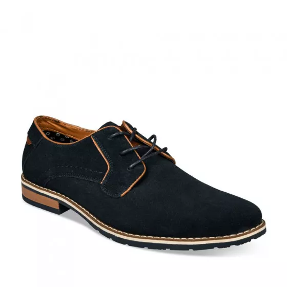 Derbies MARINE B-BLAKE CUIR