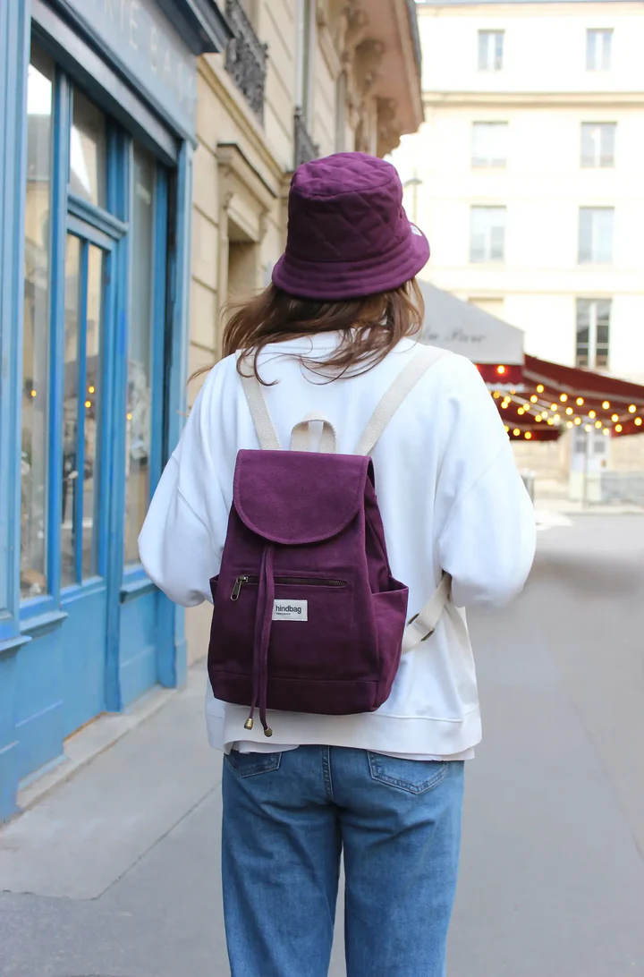 Mini sac à dos Eliot Prune