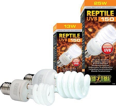 Exoterra Reptile Uvb 150 Fluorescerende lampe 25W E27 - (220.1881)