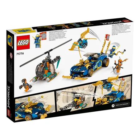 LEGO® NINJAGO® 71776 Jays und Nyas Rennwagen EVO