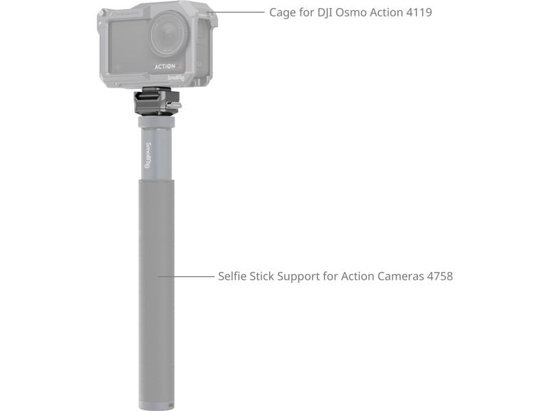Smallrig HawkLock H21 Universal-Schnellwechsel-Montageplatt Kompakte Aluminium-Grundplatte und Schnellwechselplatte mit 1/4