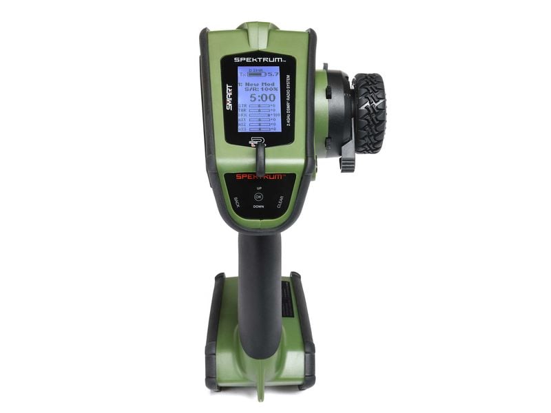 Spektrum Fernsteuerung DX6 Rugged DSMR Grün, nur Sender Robuster 6-Kanal Sender für RC Fahrzeuge