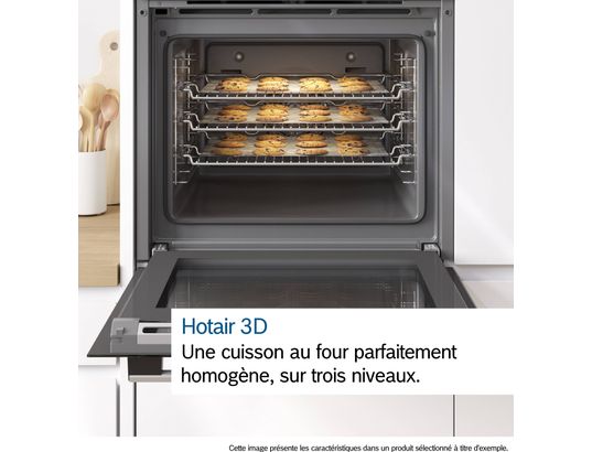 BOSCH - Four encastrable pyrolyse HBA572BS3F, Air Fry